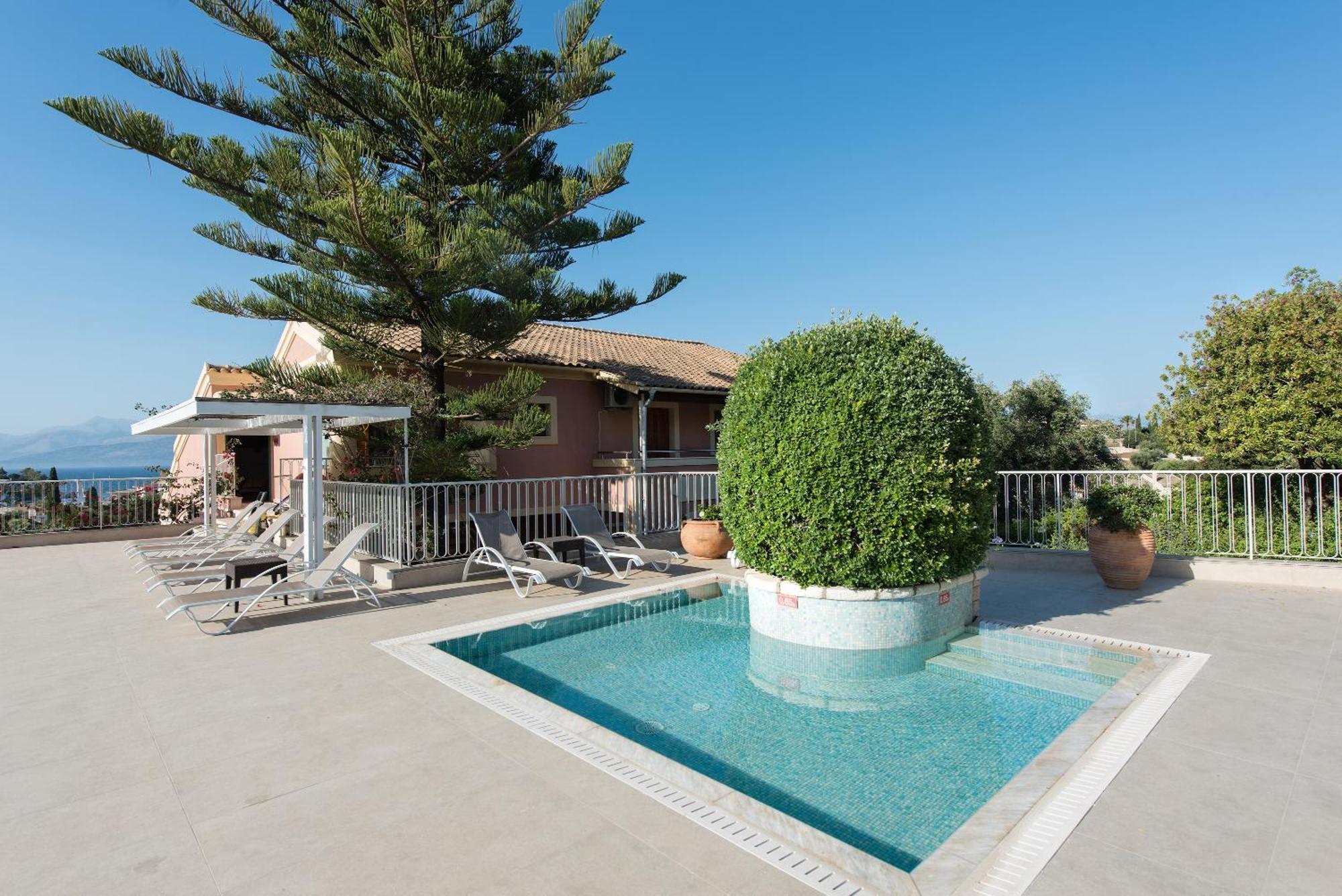 Hill Lofos Hotel Kassiopi Dış mekan fotoğraf